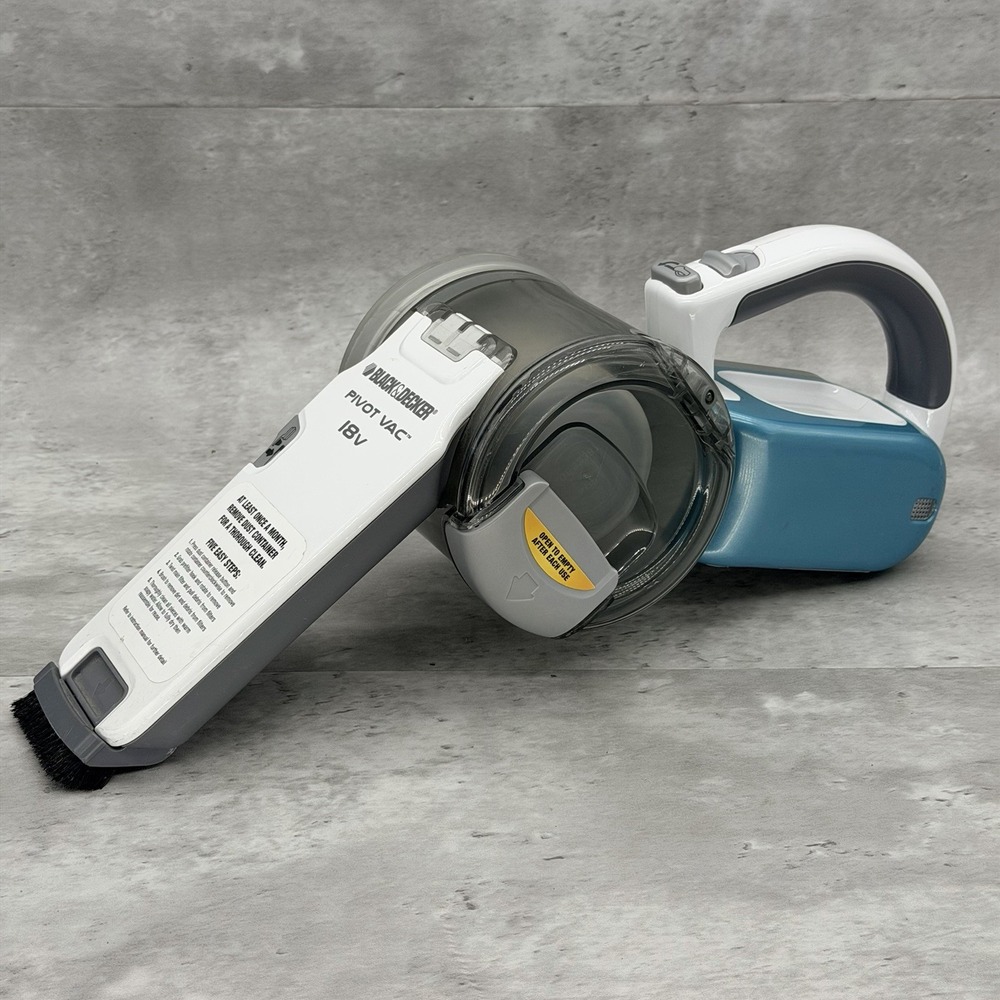 BLACK+DECKER dust buster PIVOT VAC Handheld Vacuum Cordless *NO CHARGER*